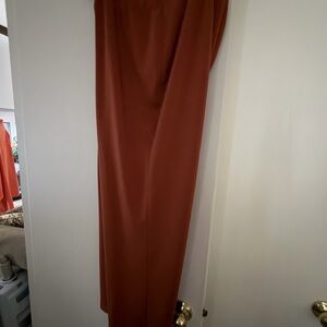 Susan Graver Terracotta Women's Trousers